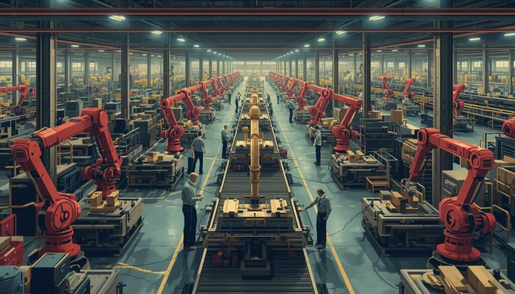 Industrial Robotics in Manufacturing: How Smart Robots Improve Factory Efficiency